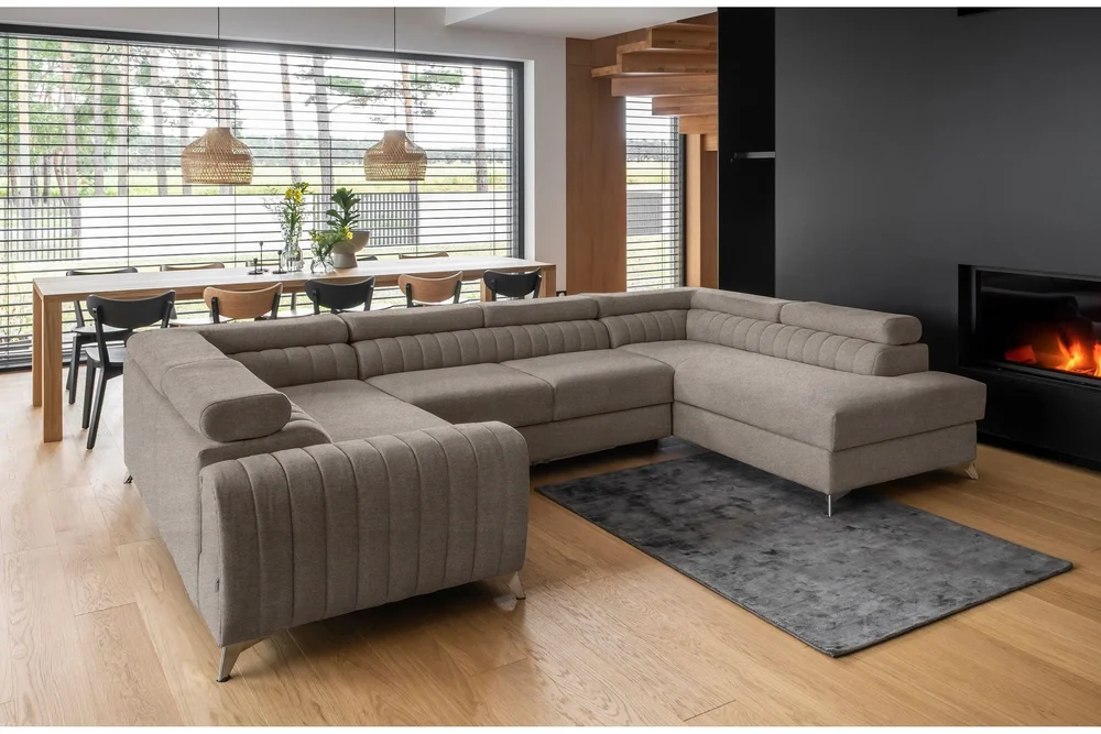 Kotori Hjørnesovesofa m. Sjeselong v:5111746