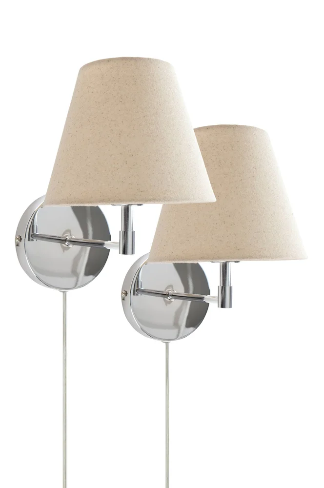 LASSE 2-pakke, forkrommet vegglampe – Krom – Belysning | m v:6971466 LASSE 2-pakke, forkrommet vegglampe – Krom – Belysning | m v:6971466