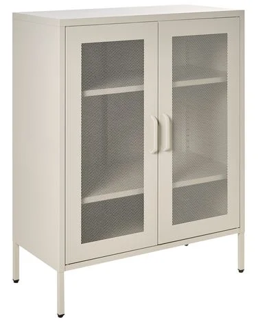 Skap WAKATIPU Metall Lys beige v:4942126