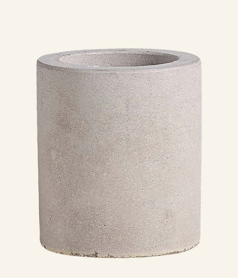 Lysestake grå – ø5,6×6,5 cm v:5642838