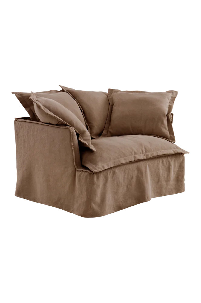 GARDANNE lenestol - Brun m v:8354972