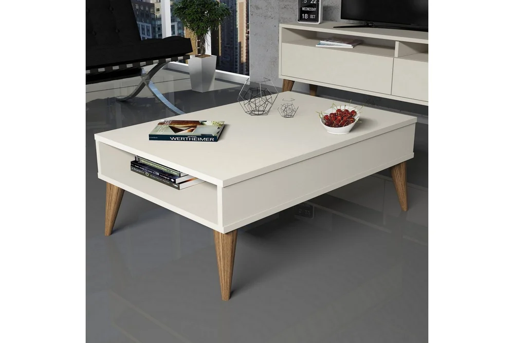 Hoptrup Sofabord 90 cm med Oppbevaringshylle v:4143124 Hoptrup Sofabord 90 cm med Oppbevaringshylle v:4143124