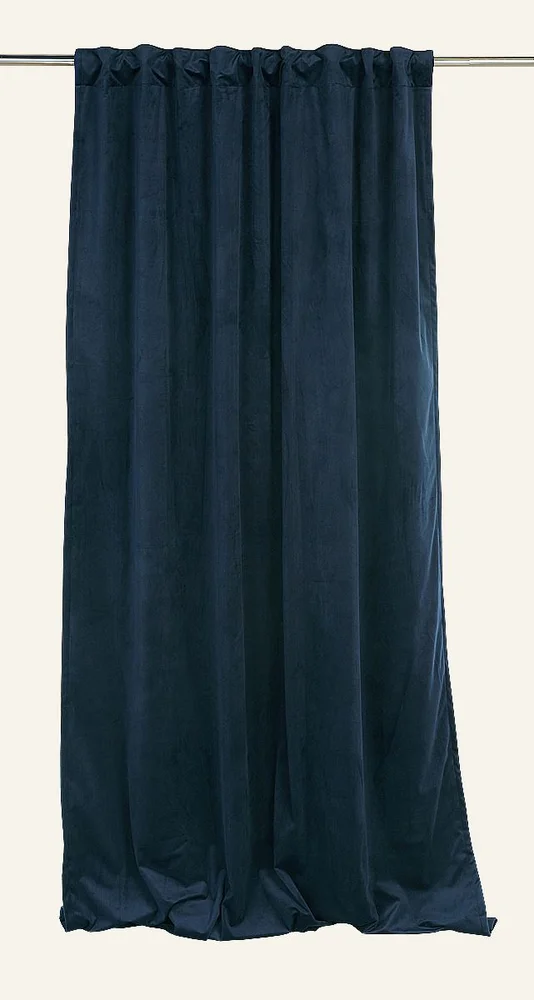 Lysdempende gardin blå – 140×220 cm v:2808222 Lysdempende gardin blå – 140×220 cm v:2808222