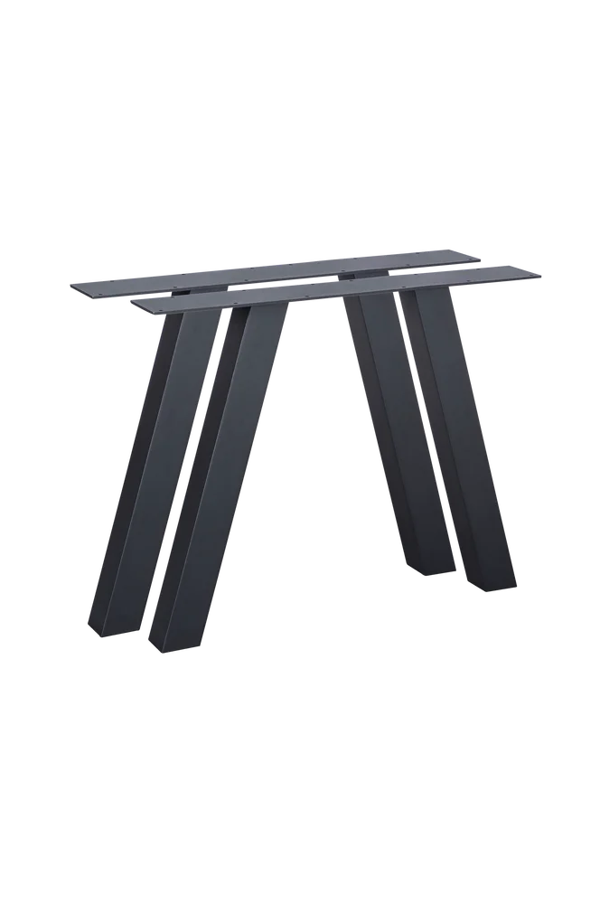Bordben Tablo Utendørs 2-pk – Svart – Utemøbler & hage | m v:4025742