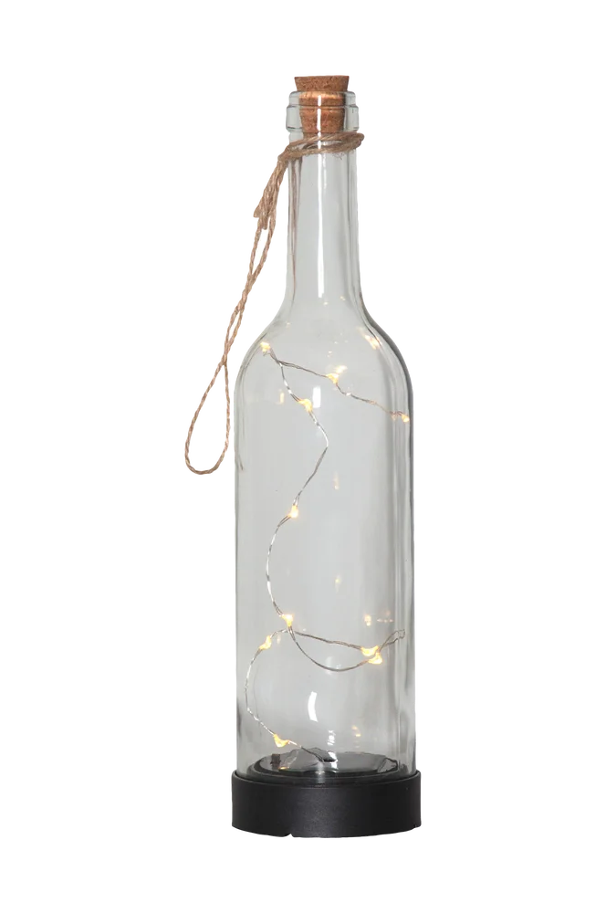 Solcelledekor Bottle – Transparent – Belysning | m v:4787459 Solcelledekor Bottle – Transparent – Belysning | m v:4787459