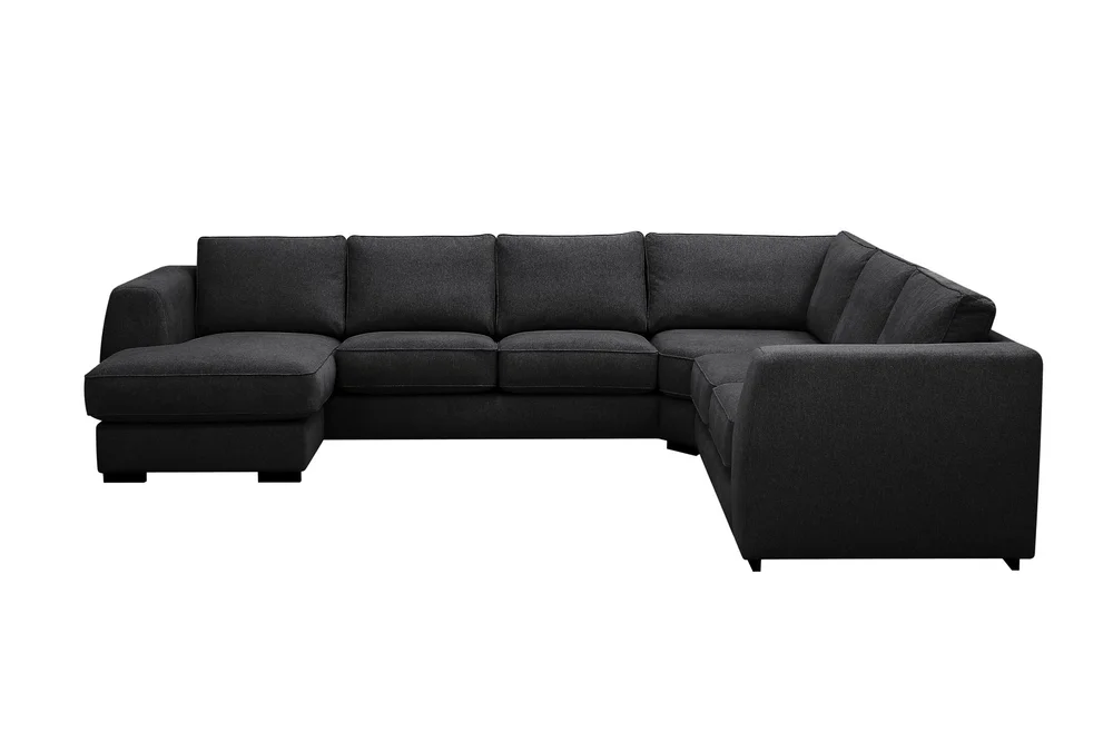Optus 5-seters hjørnesofa med vendbar divan v:6220448