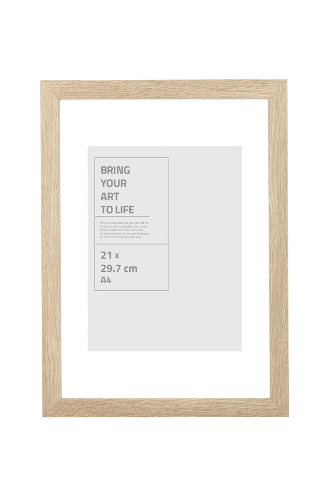 Ramme Stilren med pleksiglass. - Natur - Dekor | m v:6213420