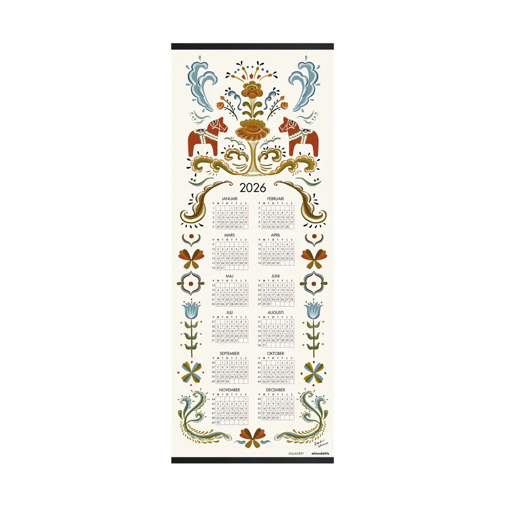 Dalahäst kalender 2026 v:6934107