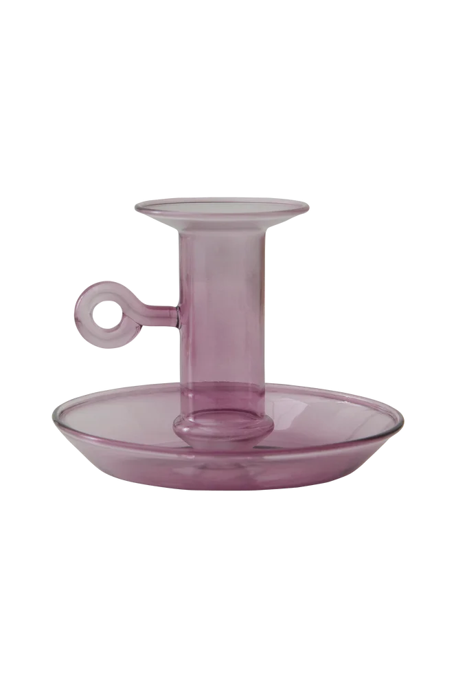Lysestake Collet høyde 7,5 cm – Rosa – Dekor | m v:9523767 Lysestake Collet høyde 7,5 cm – Rosa – Dekor | m v:9523767