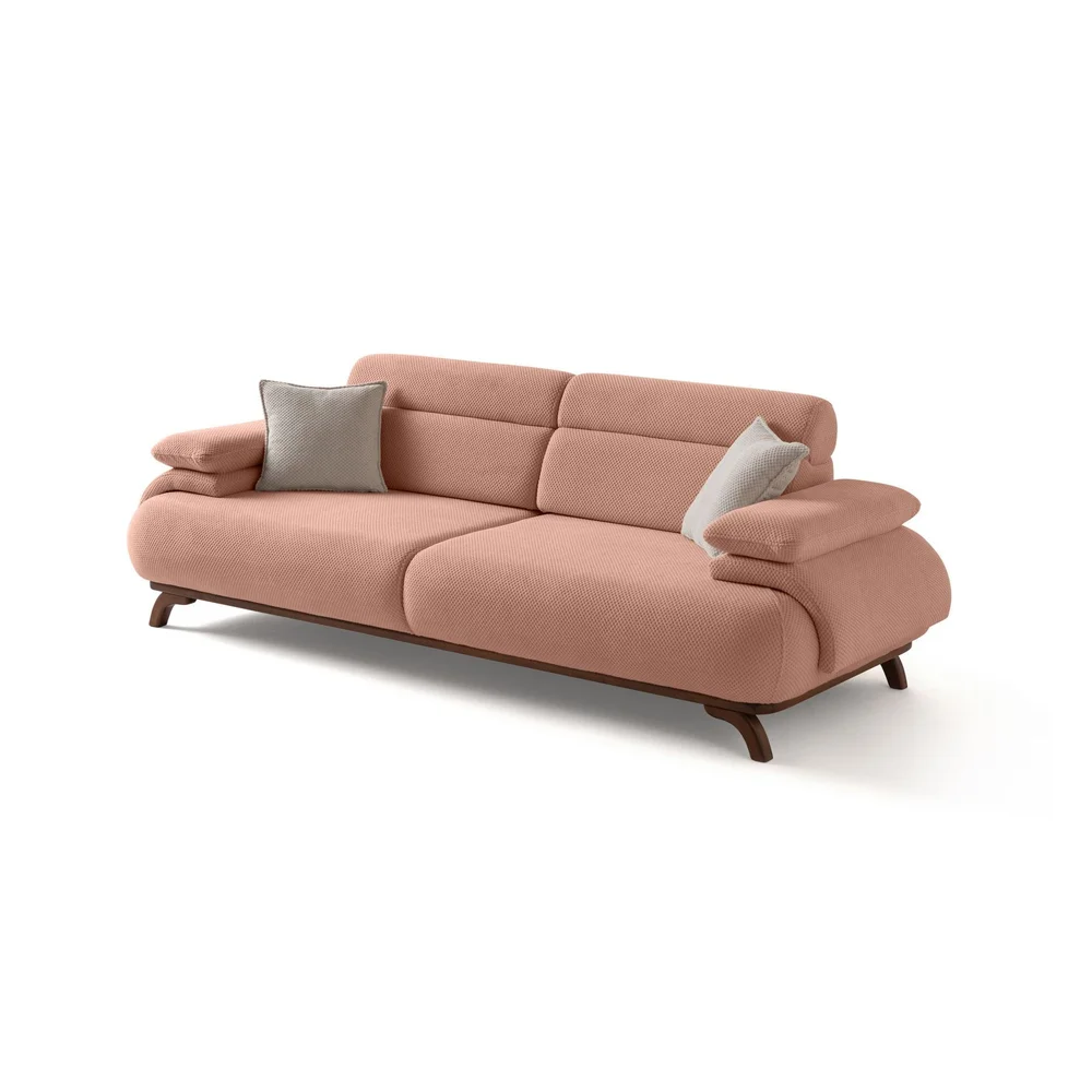 3-seters sofa Atelier Del Sofa Bonjo Walnut (246 x 81 x 97 cm) Pudder v:6166809 3-seters sofa Atelier Del Sofa Bonjo Walnut (246 x 81 x 97 cm) Pudder v:6166809