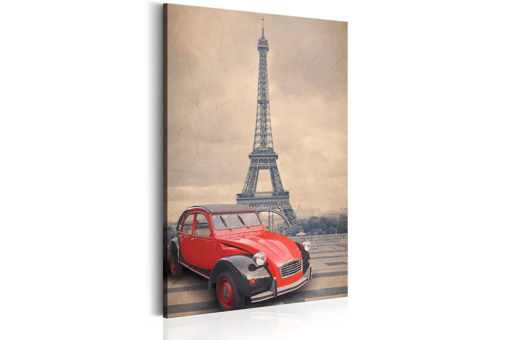 Bilde Retro Paris 80x120 v:1856044