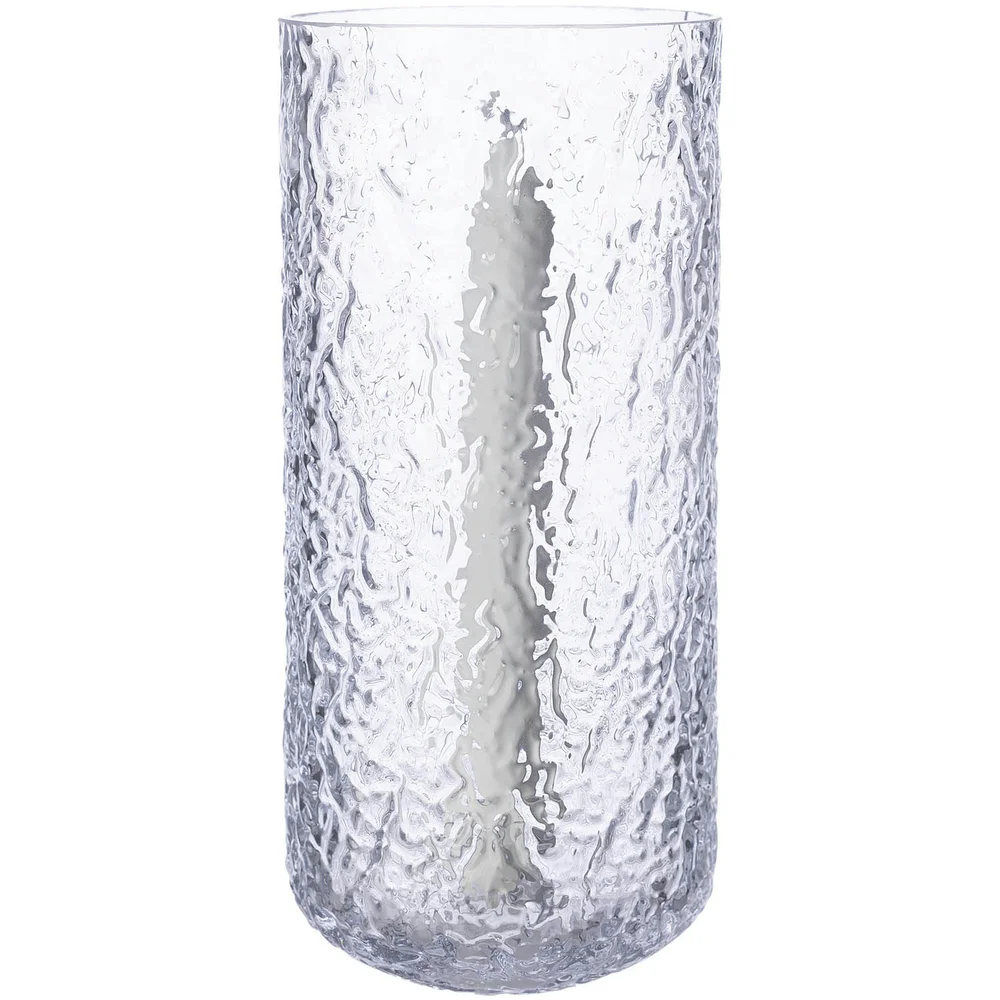 Candle Holder With Patterned Glass 25 cm v:7866069 Candle Holder With Patterned Glass 25 cm v:7866069