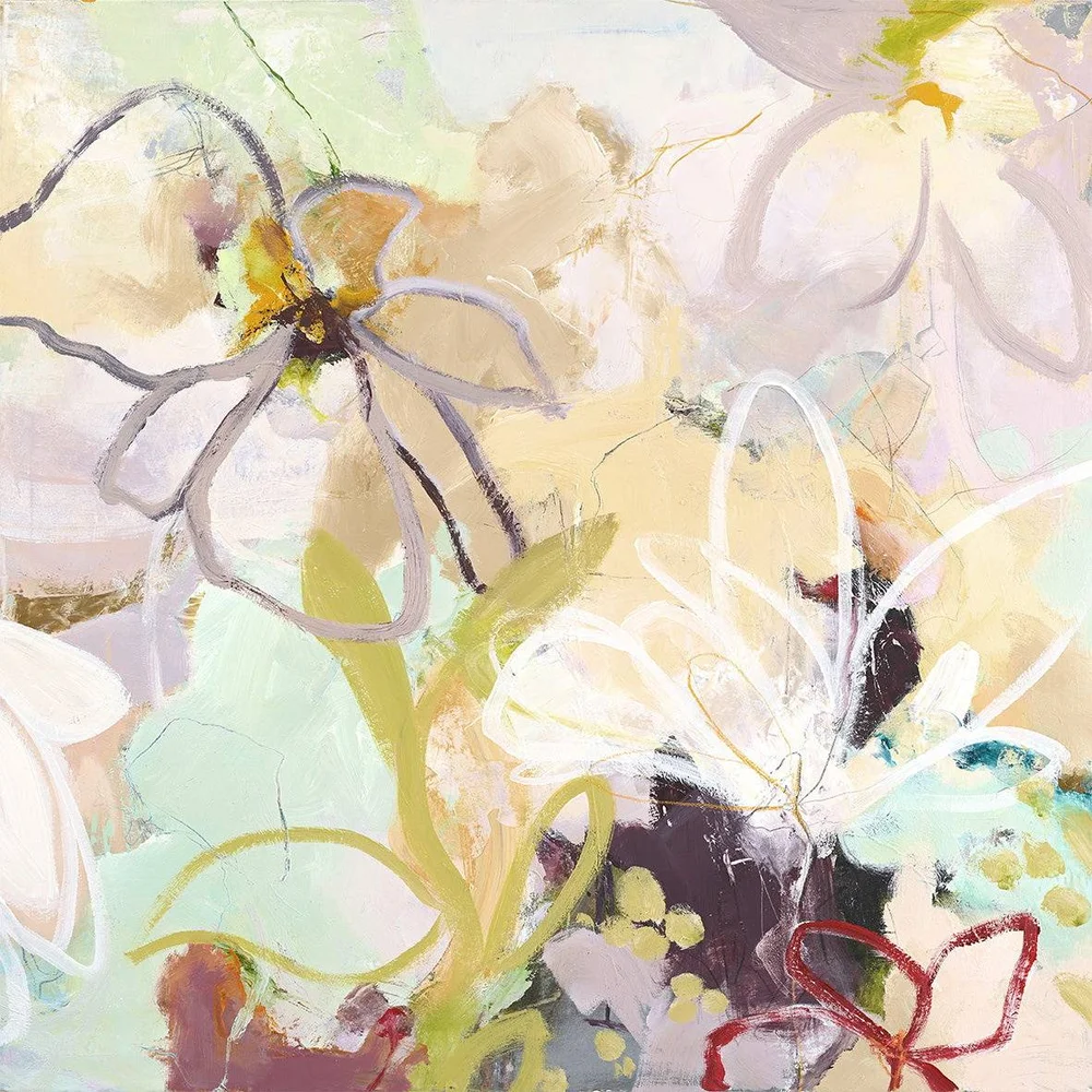 Last Days Of Summer / Blandet maleri / 100 X 100 cm - Flerfarget - Dekor | m v:854565