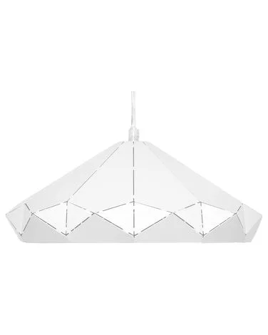 Pendellampe NEVOLA Metall Hvit v:8127929
