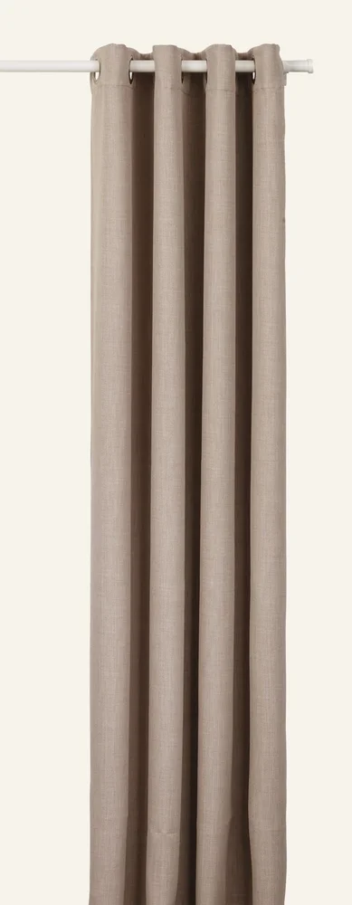 Lysdempende gardin beige – 140×160 cm v:7010820 Lysdempende gardin beige – 140×160 cm v:7010820