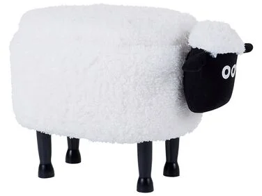 Dyrepuff med oppbevaring SHEEP Sau Hvit v:2570909