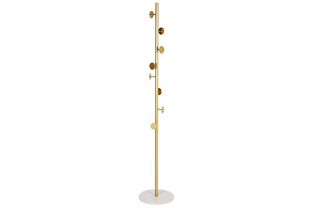 Klädhängare Beliani Notus Guld/vit GOLD||White v:1452656 Klädhängare Beliani Notus Guld/vit GOLD||White v:1452656