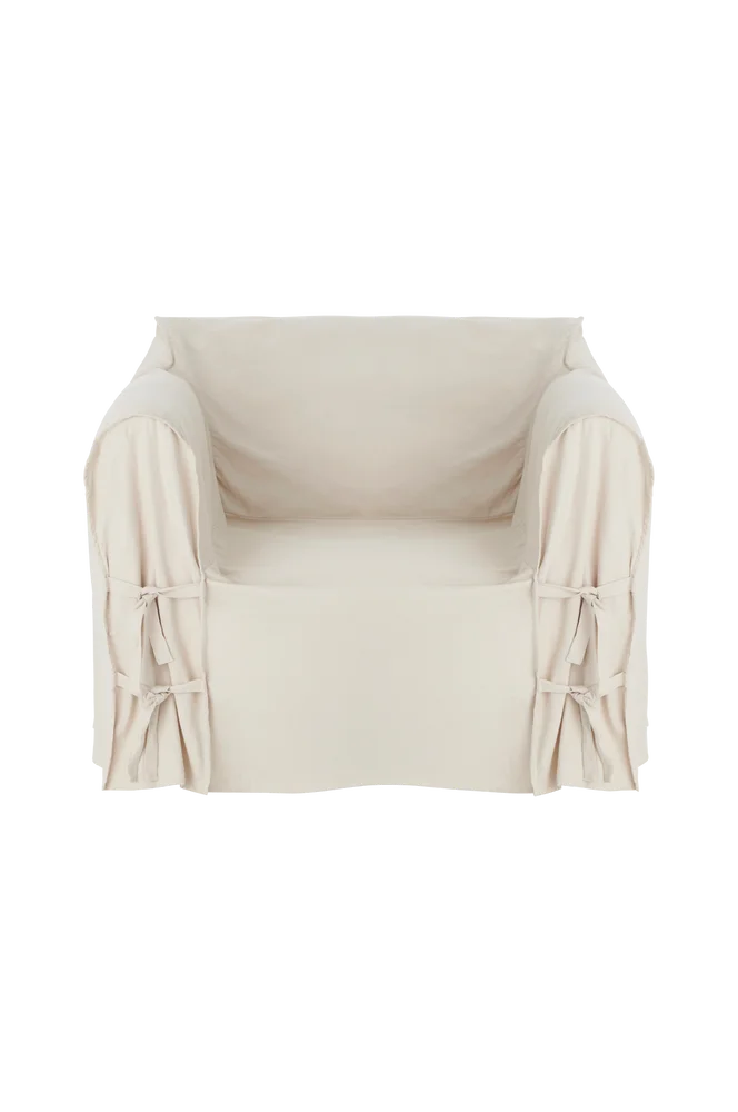 Sofatrekk Tora til lenestol – Beige – Tekstiler | m v:3998526 Sofatrekk Tora til lenestol – Beige – Tekstiler | m v:3998526