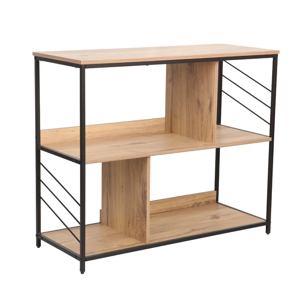 Hylle HOME4YOU Dimitra 100x40x835 cm Rustikk/Svart v:8340283 Hylle HOME4YOU Dimitra 100x40x835 cm Rustikk/Svart v:8340283