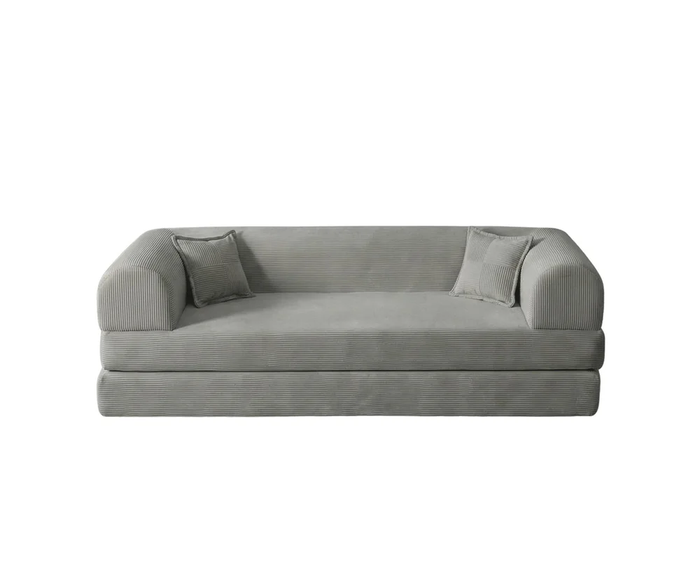 3-seters sovesofa Atelier Del Sofa Legom Eco (190 x 90 x 25 cm) Lysegrå v:1380328 3-seters sovesofa Atelier Del Sofa Legom Eco (190 x 90 x 25 cm) Lysegrå v:1380328