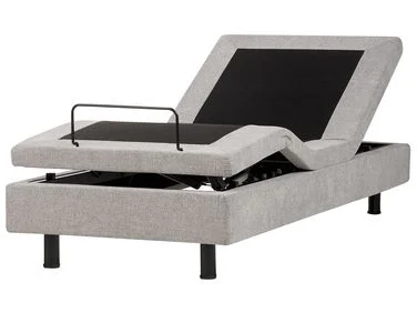 Justerbar seng uten hodegjerde DUKE 90 x 200 cm Lysegrå v:550700 Justerbar seng uten hodegjerde DUKE 90 x 200 cm Lysegrå v:550700
