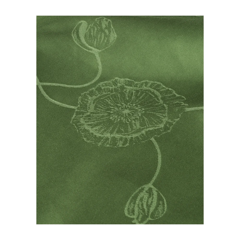 Hammershøi Poppy damaskduk grønn v:9228101 Hammershøi Poppy damaskduk grønn v:9228101