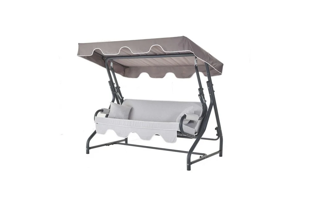 Tredobbelt hagestol Gowanda (200 x 165 x 110 cm) Flerfarget v:9663217