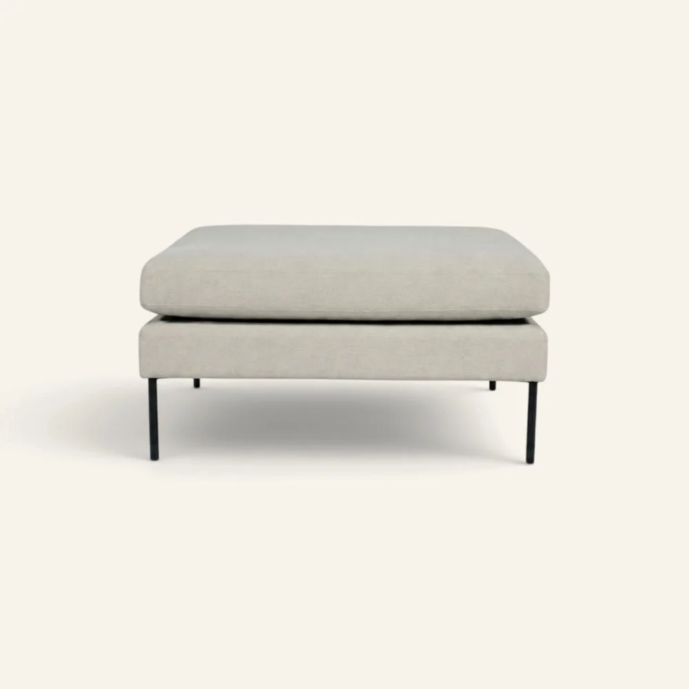 Puff beige - 90x90x47 cm v:4799620