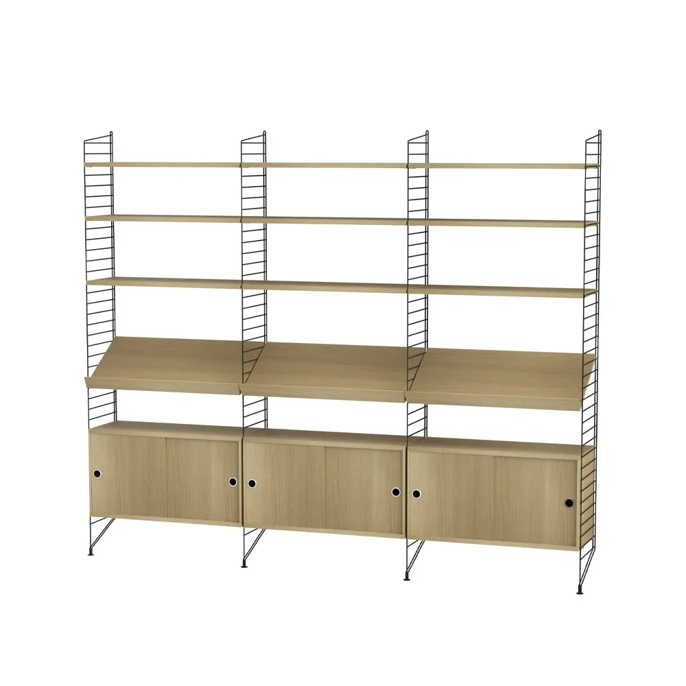String stue eik & sort - Kombinasjon G" v:9218600