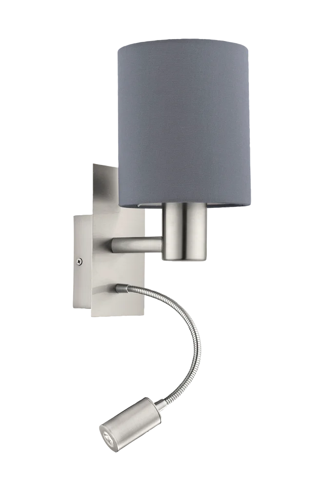Vegglampe Pasteri - Grå - Belysning | m v:7258823