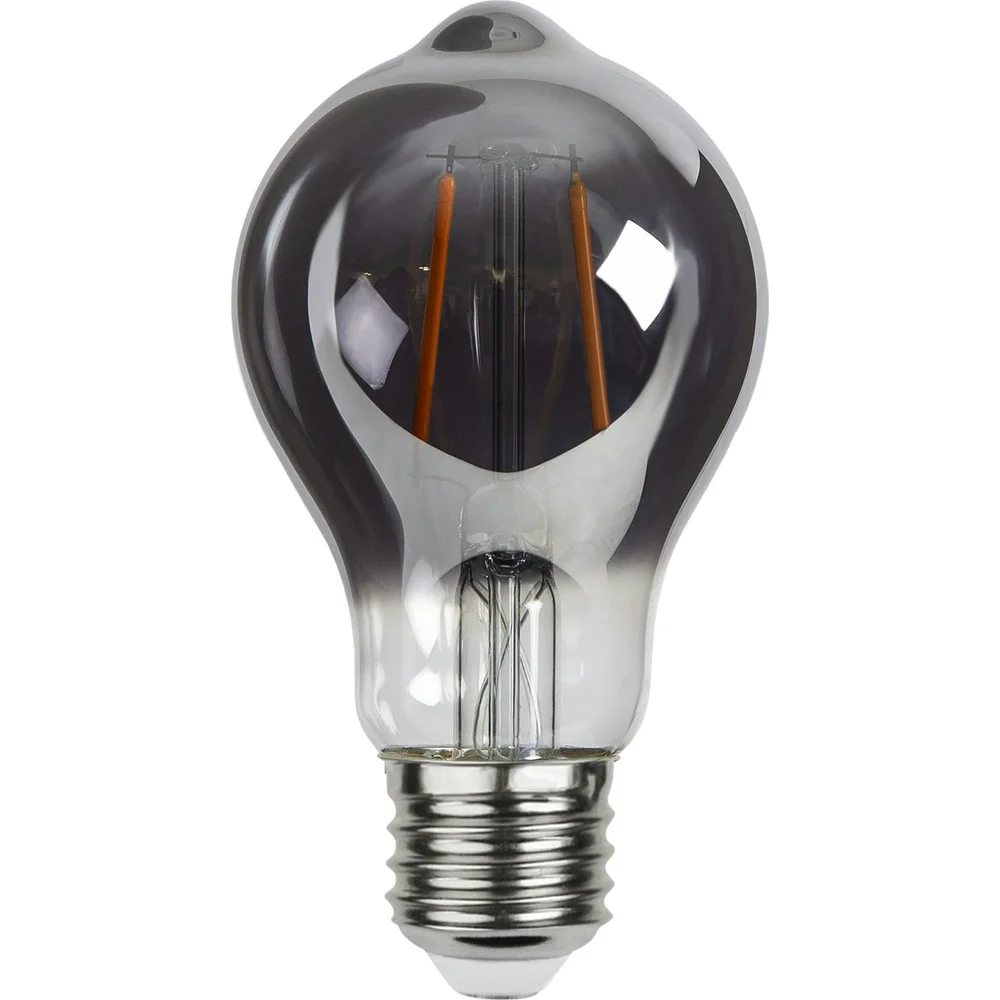 LED E27 TA60 2W 60lm 2100K Lyskilde, Plain Smoke v:7227531