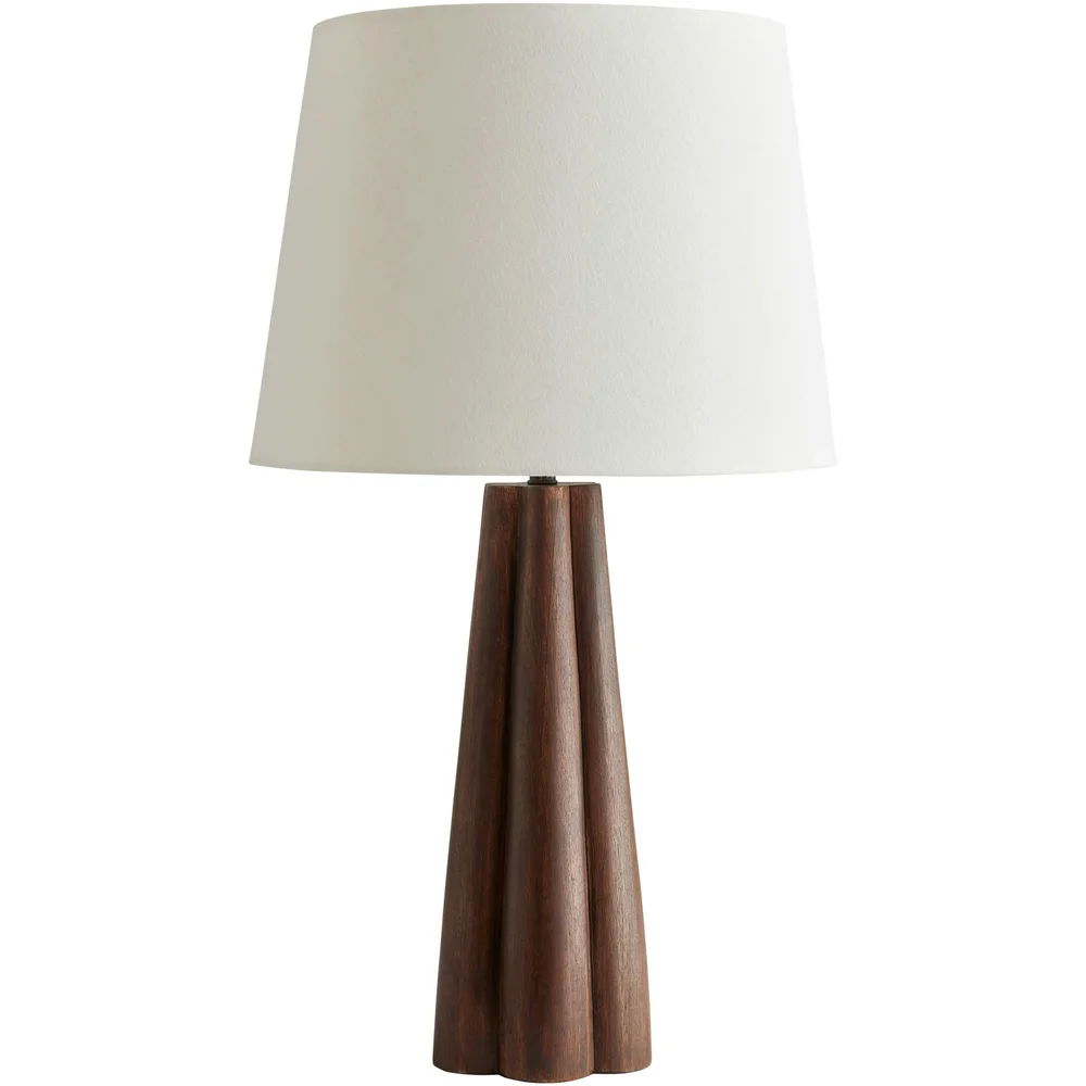 Fiber Bordlampe, Mørk Eik v:9391897