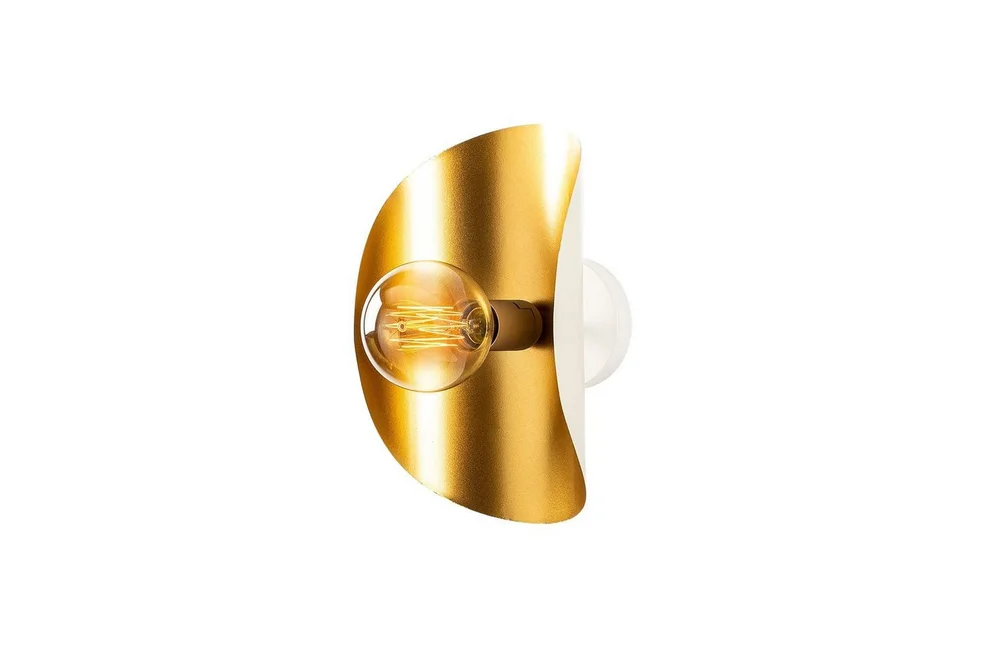 Vegg lampe Sugana Vira Hvit / Gull v:3206669