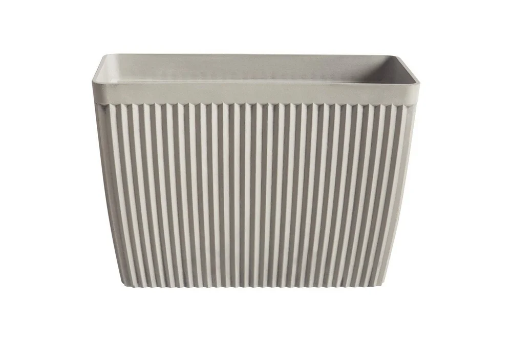 Trädgårdskruka Beliani Sisal 59x28x41 cm Beige v:5740778