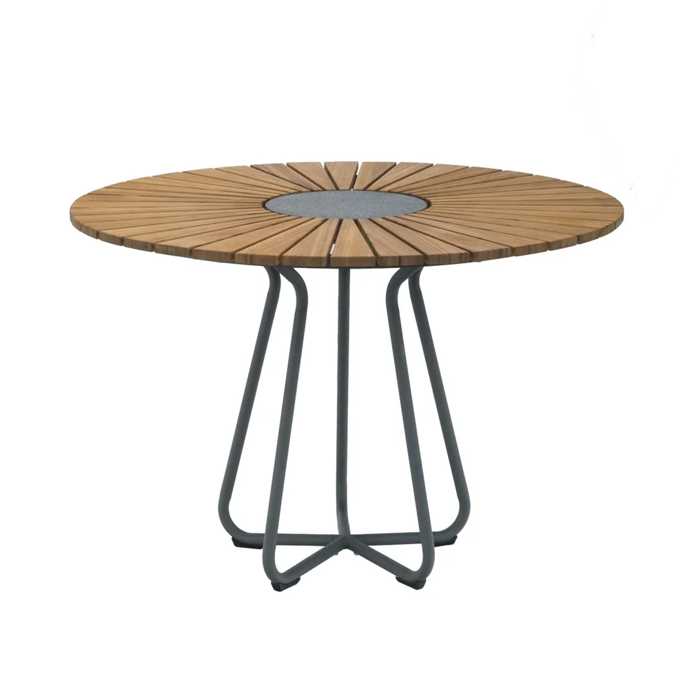 Circle Bord Ø110 cm, Bambus/Grå v:9889299 Circle Bord Ø110 cm, Bambus/Grå v:9889299