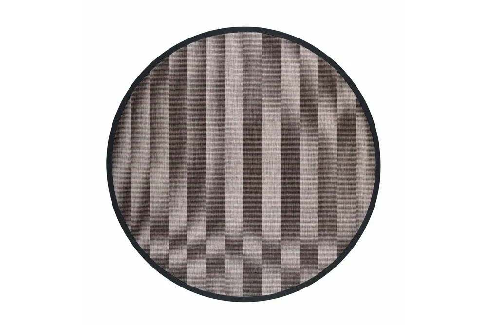Kelo Matte Rund 200 cm Brun/Svart v:7406854