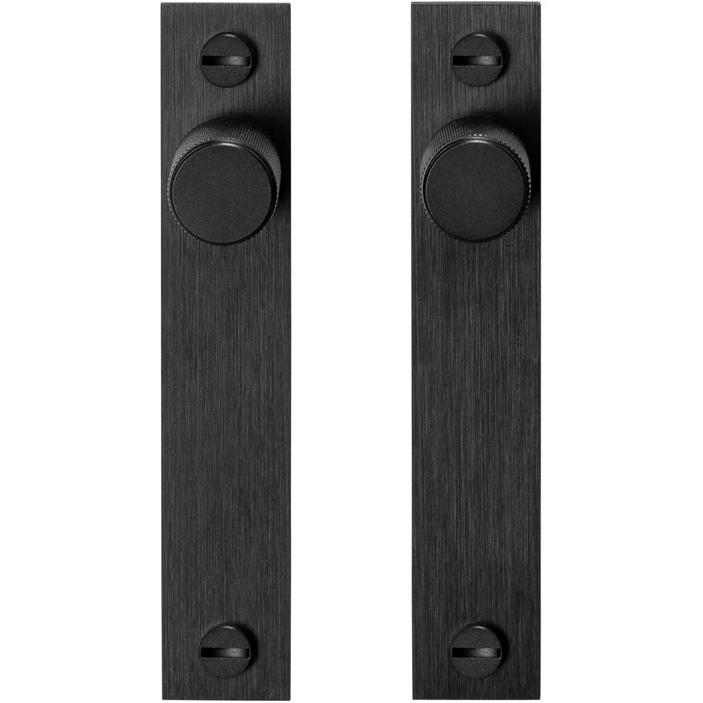 Cross Plate Knott 2-pk, Svart v:4633067 Cross Plate Knott 2-pk, Svart v:4633067