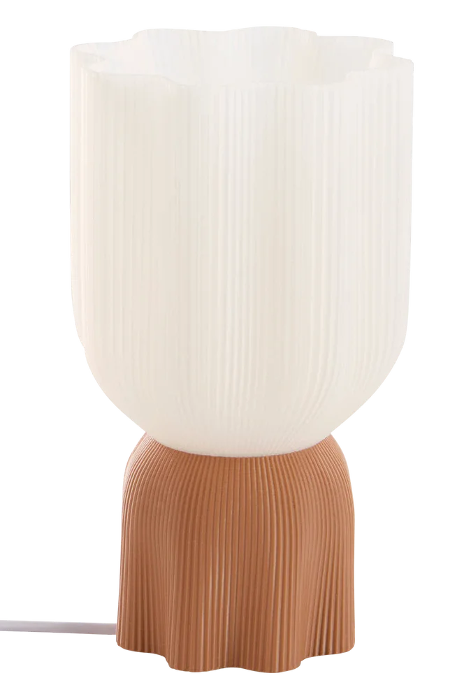 CAMIER bordlampe 3D-printet - Brun - Belysning | m v:8277989