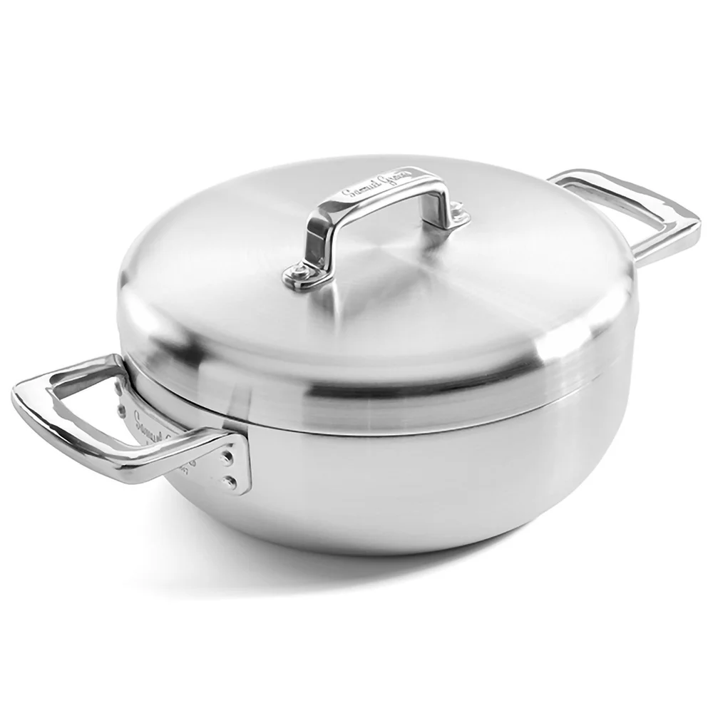 Urban Serving Pan With Lid Stainless Steel, Ø24 cm v:2985312