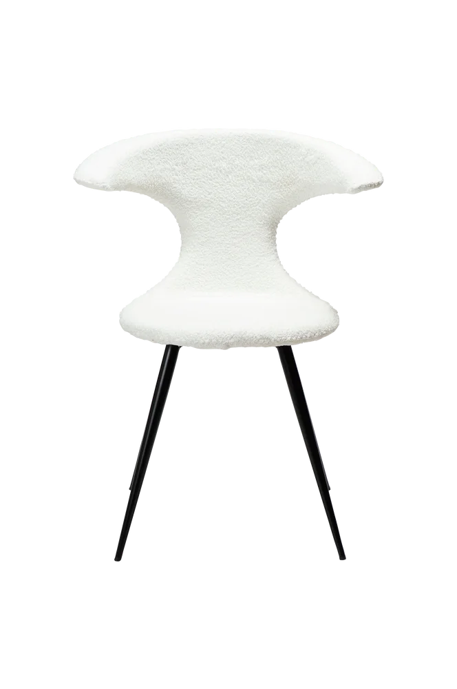 Flair stol 2-pakning – Hvit m v:630944