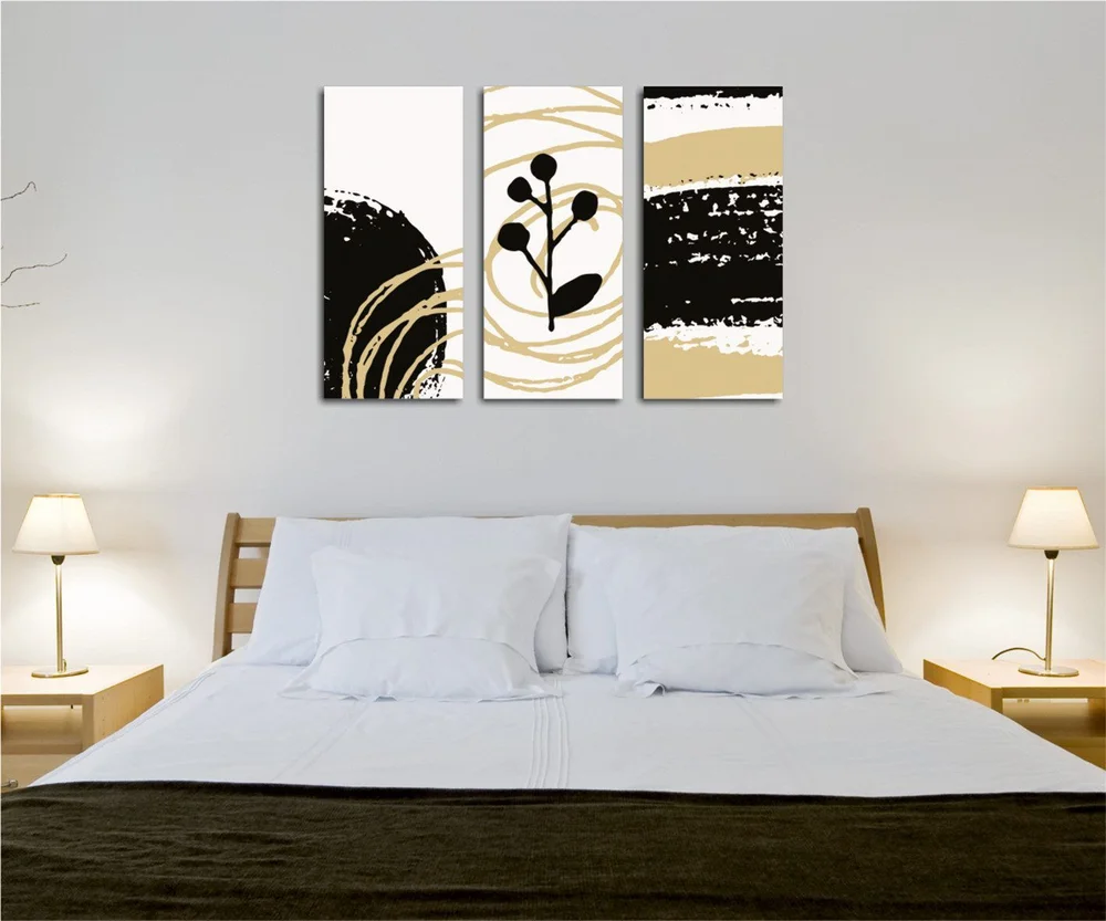 Dekorativ Canvasbilde 3-Deler 45x20 cm v:9652327