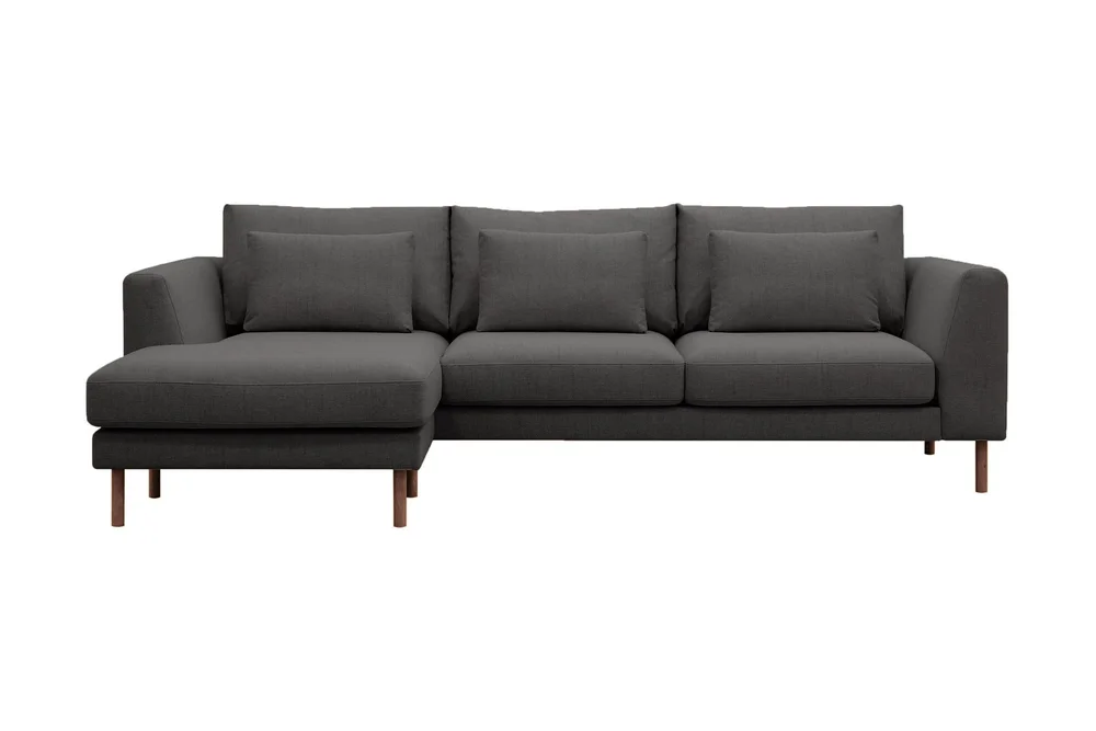 Florenz 3-seters Venstrevendt L-formet Sjeselongsofa i Stoff v:3215245