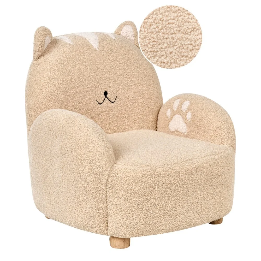 Barnfåtölj Brun, Beige v:4679491