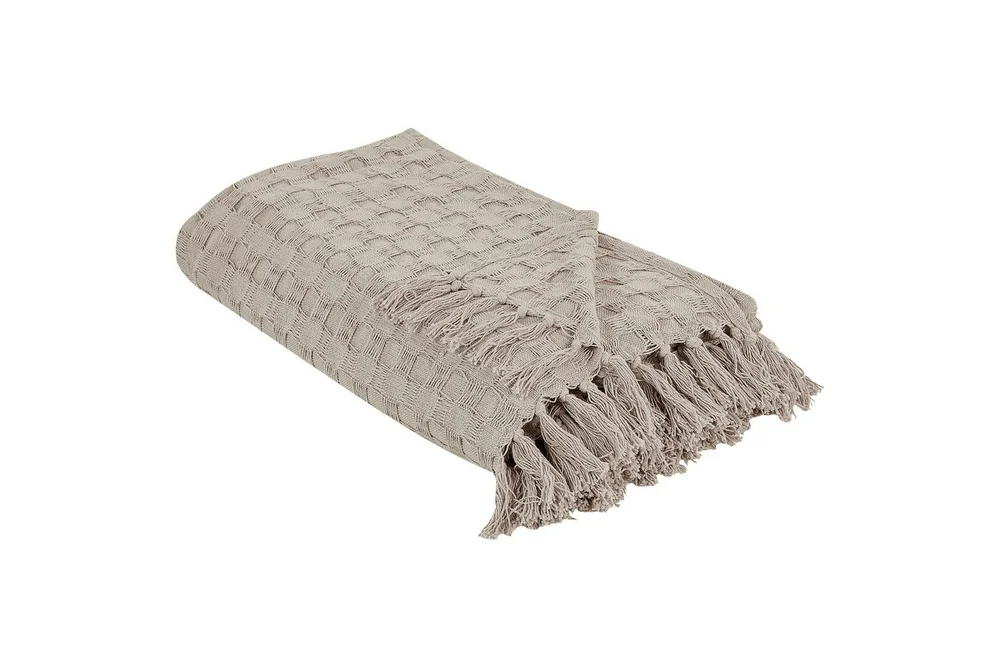 Sengeteppe Bere Taupe, 200x220 cm v:1070137
