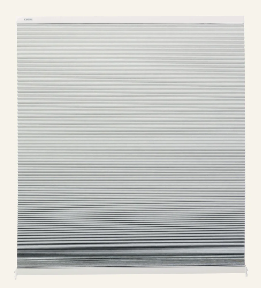 Lystett dobbel plisségardin hvit – 140×160 cm v:6218769 Lystett dobbel plisségardin hvit – 140×160 cm v:6218769