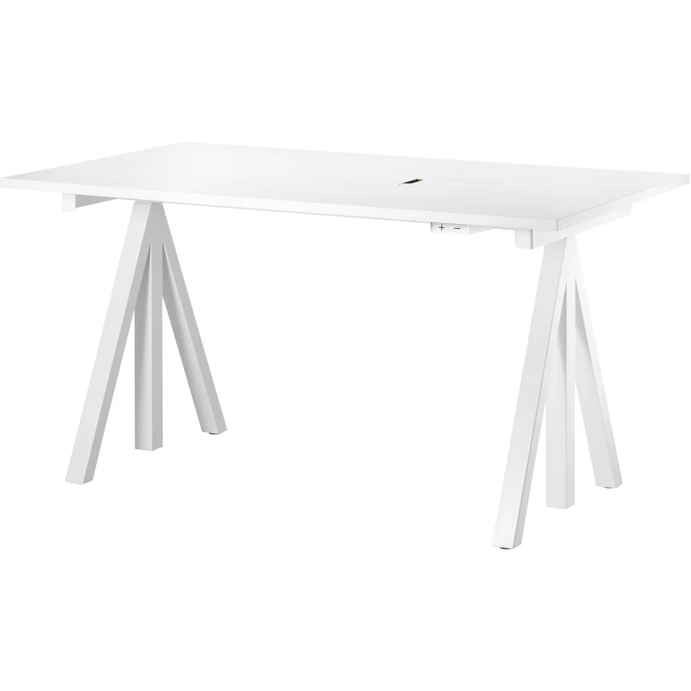 String Works Skrivebordsplate 140 cm, Hvit Laminat v:5975713 String Works Skrivebordsplate 140 cm, Hvit Laminat v:5975713