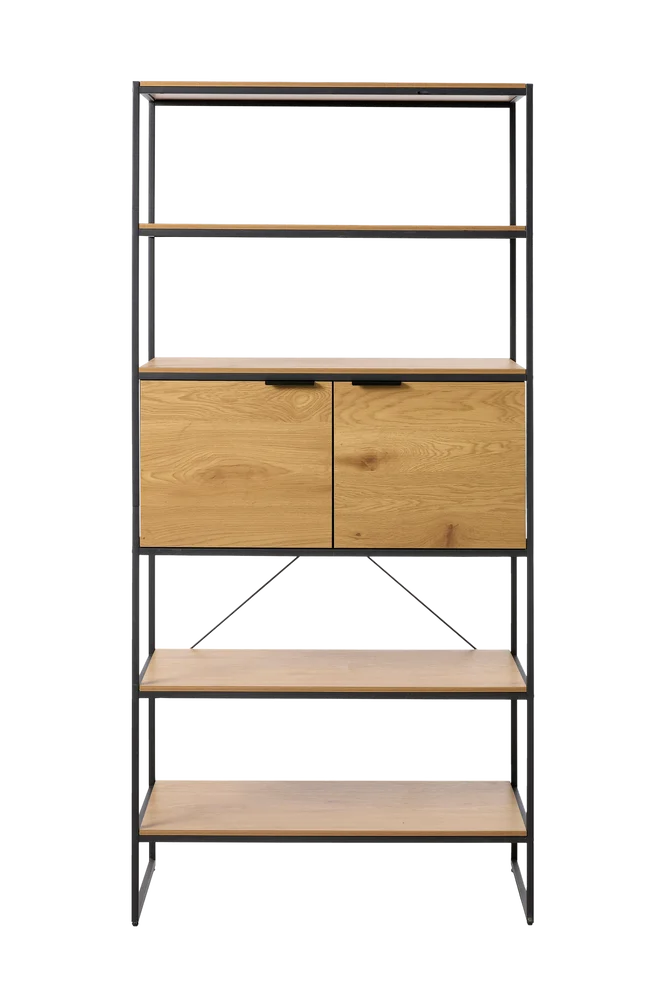 Cosmo Bokhylle H190 Cm – Svart m v:8198079