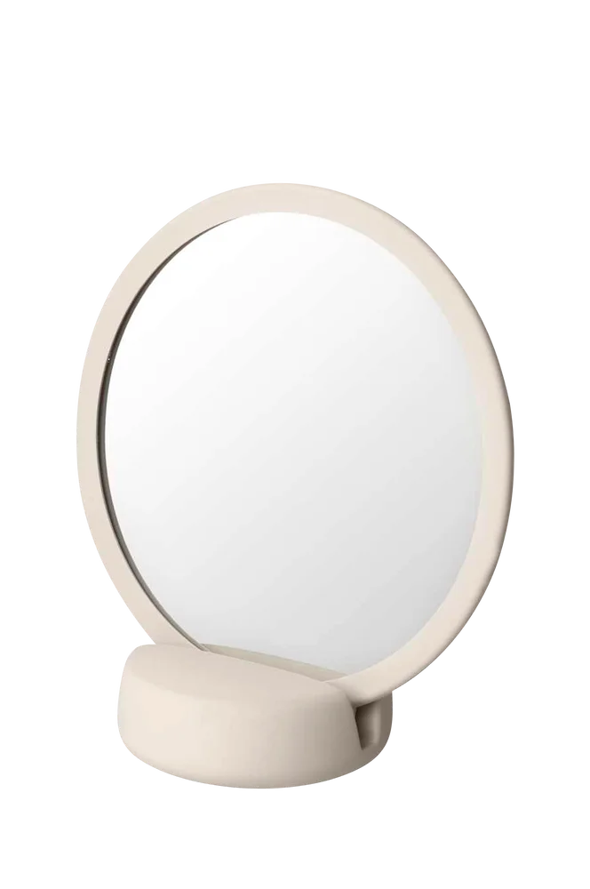 Sminkespeil Sono, diameter 17 cm - Beige - Dekor | m v:3602894
