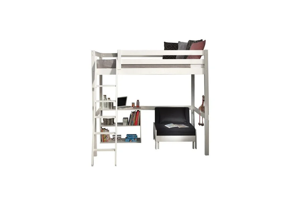 Bokhylle og Sovesofa Pino Mezzanine 140 x 200 cm v:5156947 Bokhylle og Sovesofa Pino Mezzanine 140 x 200 cm v:5156947