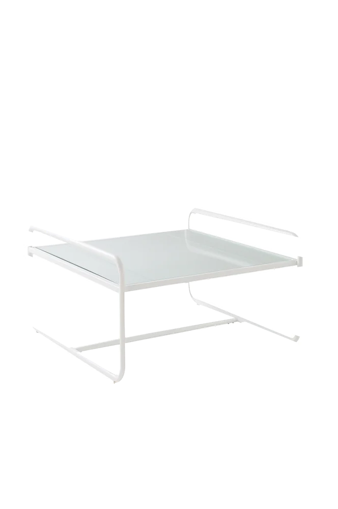 DOMINGO sofabord 80x80 cm - Hvit m v:3147546